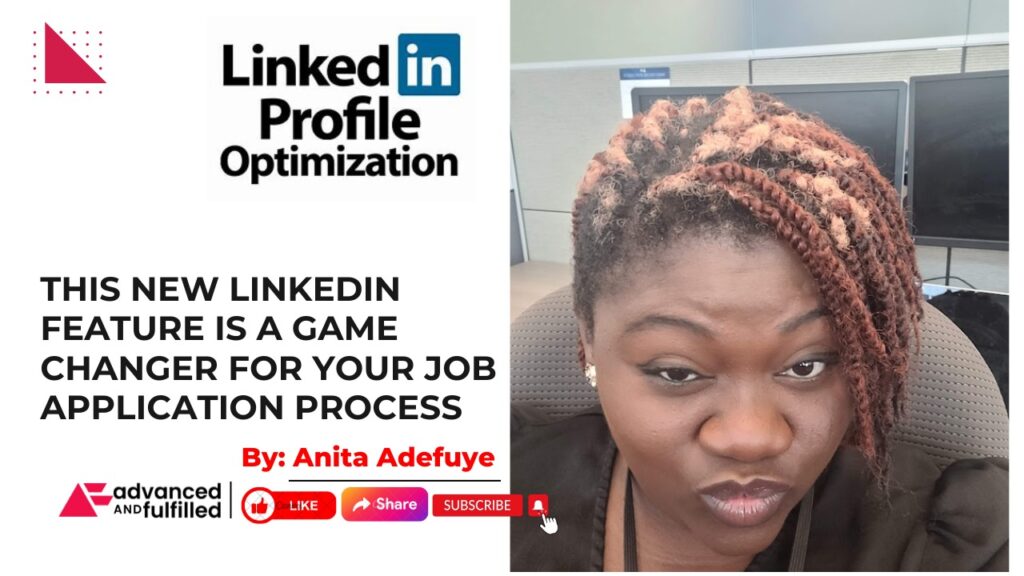 new linkedin feature is a game changer for job search - advanced and fulfilled